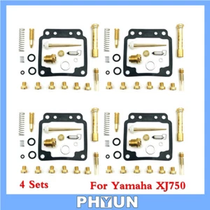 For Yamaha XJ750 /XJ 750 Seca Carburetor Carb Rebuild Repair Kit Replacement 4x - Picture 1 of 9