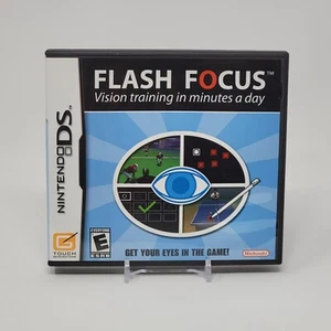 Flash Focus Vision Training in Minutes a Day (Nintendo DS) CIB COMPLETE & TESTED - Picture 1 of 3