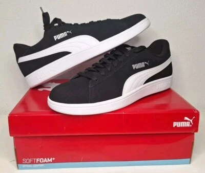 Size 13 - PUMA Smash V2 Black - 364989-01 READ - Image 1 of 4