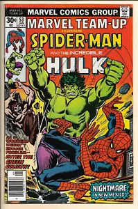 Marvel Team-Up #53 F/VF (1977) Spider-Man and Hulk. 1st John Byrne X-Men - Picture 1 of 2