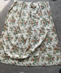 Vintage Material Curtains with Ivory Lining. - Picture 1 of 1