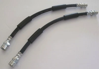 340MM FRONT BRAKE HOSE PAIR VOLKSWAGEN SUPER BEETLE & T2 BUS 1971-1979  SET OF 2 - Image 1 of 2