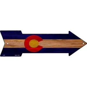 Colorado State Flag 2.25"x8" Arrow Magnet Fridge Refrigerator Kitchen Home Door - Picture 1 of 1