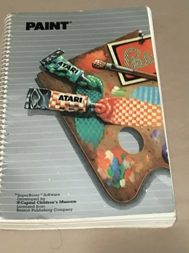 ATARI PAINT USERS HANDBOOK 174 PAGES - Image 1 of 1