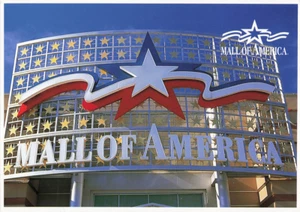Mall Of America Entertainment Complex Bloomington Minnesota Unused Postcard - Picture 1 of 2