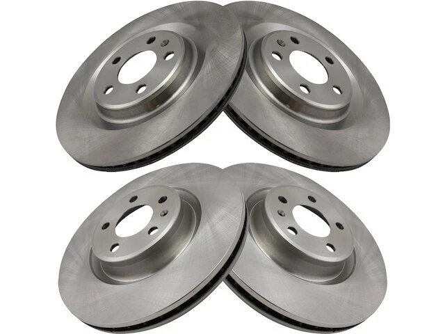 TRQ 62ZM14K Brake Rotor Set Fits 2018-2019 Audi A5 Sportback - Imagem 1 de 1