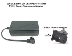 Transformador de fuente de alimentación reclinable/silla elevadora eléctrica Okin Limoss Pride 29V 2A - Imagen 1 de 6