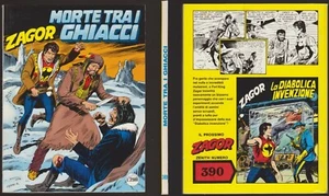 ZAGOR ZENITH 389 MORTE TRA I GHIACCI (338) - SETTEMBRE 9/1993 "PERFETTO" - Picture 1 of 1