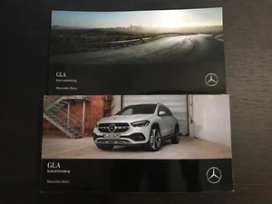 Mercedes GLA X247 Instruktionsbog + Kort vejledning, Denmark (Dänisch), ny (neu) - Bild 1 von 7