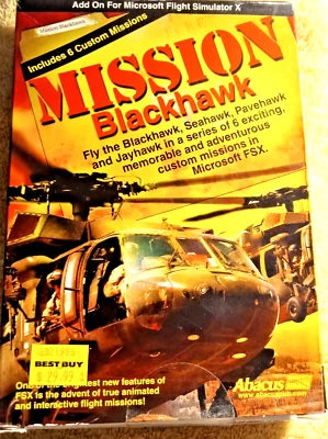 Microsoft FSX Mission Blackhawk includes 6 Custom Missions - Image 1 of 4
