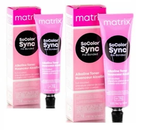 Matrix SoColor Sync Alkaline Toner 2oz Pre-Bonded Choose Your Color - Picture 1 of 1