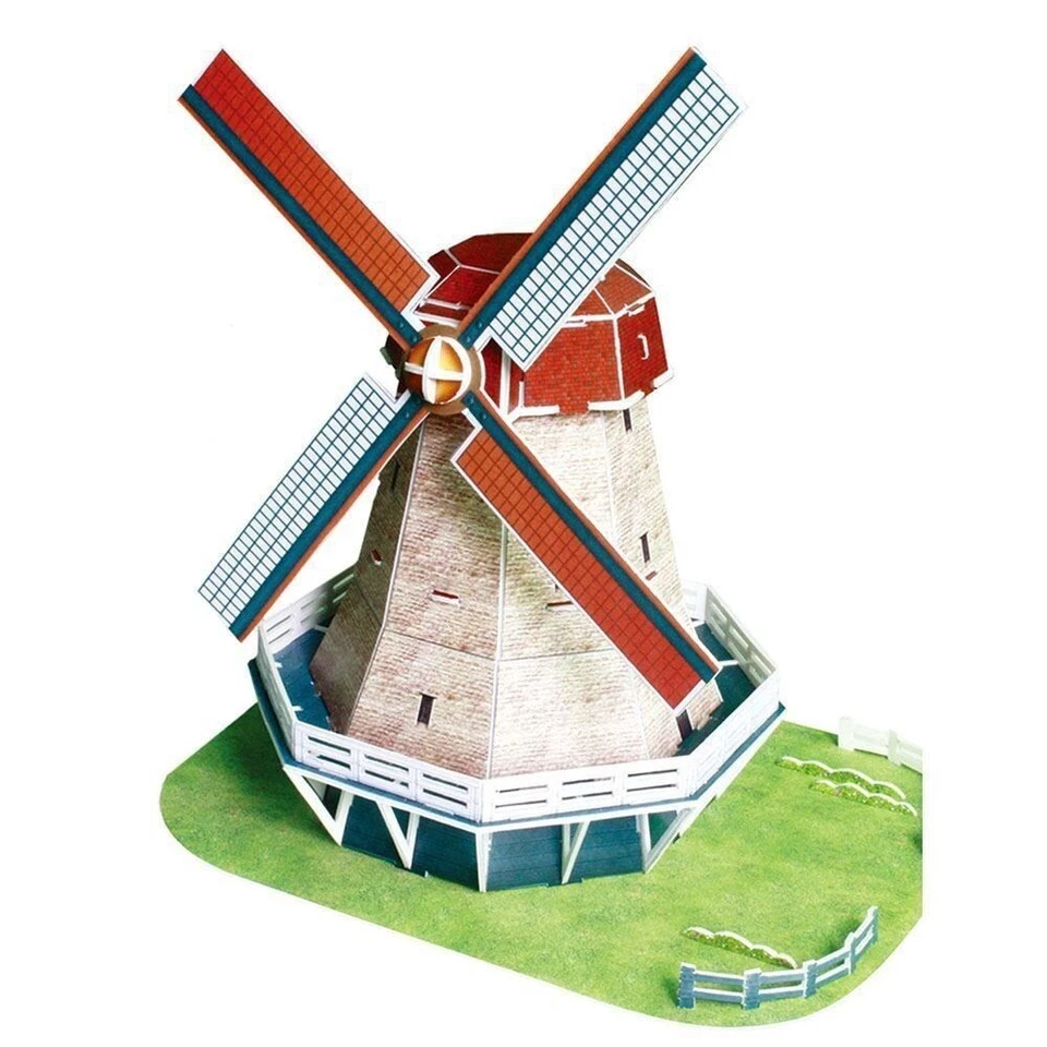 CubicFun 3D Puzzle Holland Windmill C089H - Image 1 of 1