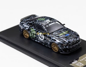ZD DCM 1:64 2014 Negro Monster Mustang GT #43 Modelo Deportivo Diecast Metal Coche BN - Imagen 1 de 6