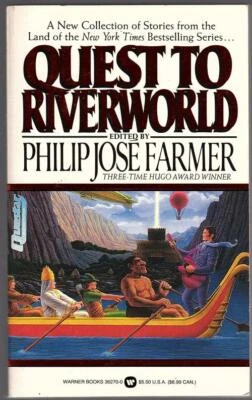 Quest to Riverworld by Philip Jose Farmer (First Printing) Signed - Image 1 of 2