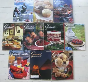 GOURMET Magazine 1990 & 1991 Illustrated Recipe Index Back Issues Good Living - Picture 1 of 9