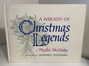 PHYLLIS MCGINLEY: A Wreath of Christmas Legends; American poets poetry Macmillan - Imagen 1 de 9