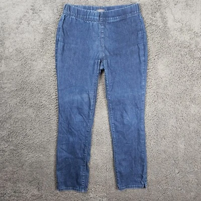 NYDJ Alina Pull On Ankle Sz 6 Womens LiftXTuck Dark Wash Jeans Stretch - Image 1 of 4