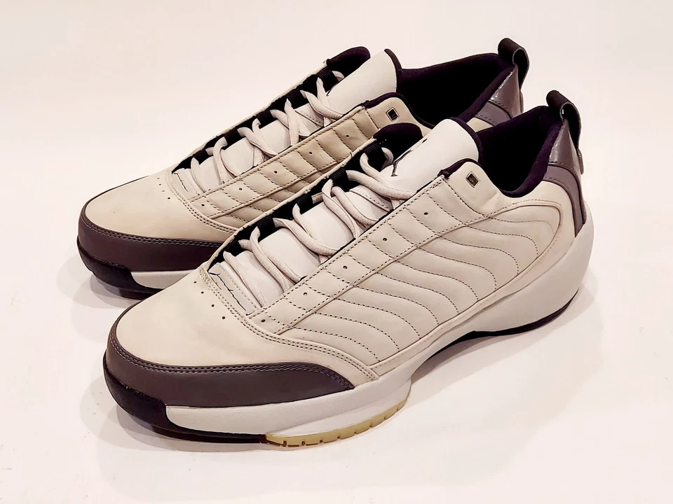 Air Jordan 19 OG 低中性灰色 2004 尺寸 14 DS 全新 XIX — 第 1/4 张图片