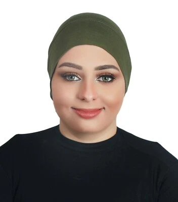  Cotton Tube Under scarf Cap NEW Hijab Shayla Muslim , Hijab Cap  - Image 1 of 4