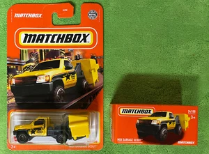 Matchbox Power Grabs MBX Garbage Scout Diecast Car #24/100 & Blister. LOT OF 2 - Picture 1 of 6