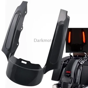 Juego de fascia guardabarros trasero Smoke para Harley Electra Street Road Glide 2009-2013 - Imagen 1 de 12