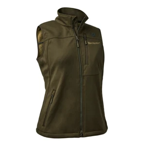 Deerhunter Lady Excape Softshell Waistcoat 4843 Green 376 Womens Hunting RRP£110 - Picture 1 of 2