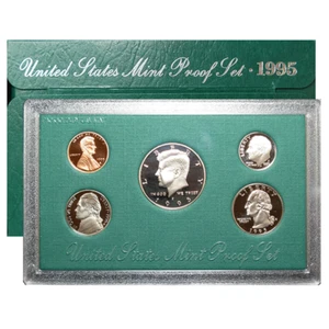 1995-S U.S. Clad Proof Set - Picture 1 of 3