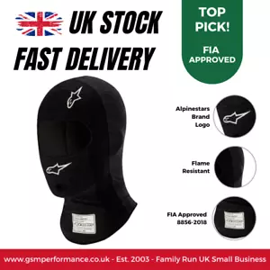 Alpinestars RACE V3 Fireproof FIA Approved Fire Resistant Racing Balaclava 2024 - Picture 1 of 2