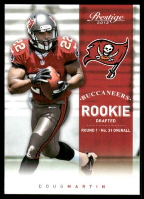 2012 Panini Prestige Doug Martin 245   RC  Tampa Bay Buccaneers - Image 1 of 2