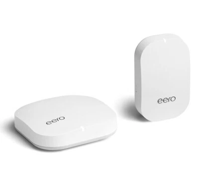 Amazon eero Pro Tri-Band Mesh WiFi  system 2nd Gen (1 Pro Router + 1 Beacon) - Image 1 of 3