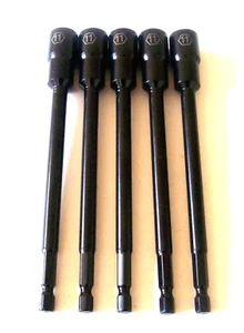 5 GOLIATH INDUSTRIAL 6" LASER ETCHED 11MM IMPACT MAGNETIC NUT SETTERS IMNS6-11MM - Picture 1 of 3