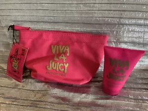 Juicy Couture - Viva La Juicy - UN FAVOLOSO SET CON LOZIONE PER IL CORPO 1,7 ONCE E SACCHETTO CARINO! - Foto 1 di 10
