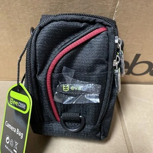 Eve Case  Small Black Zip Up Camera / Travel Case New With Tag - Picture 1 of 6