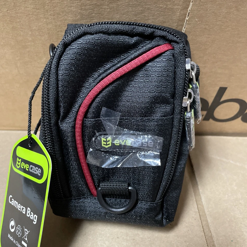 Eve Case  Small Black Zip Up Camera / Travel Case New With Tag - Image 1 of 4