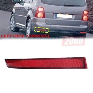 for VW Touran 2006 2007 2008-2010 Left Rear Bumper Lamp Reflector Red 1T0945105A - Picture 1 of 6