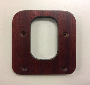 VERY RARE VINTAGE NOS THORENS REFERENCE SME DRILL OUT SMALL MAHAGONY ARMBOARD - Picture 1 of 5