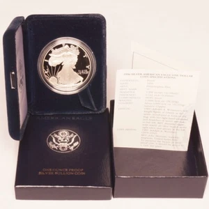 1996-P Silver American Eagle Dollar Proof - Picture 1 of 3
