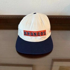 Vintage anni 90 bicolore Denver Broncos Nike x ProLine SnapBack H60307WDI usato in ottime condizioni - Foto 1 di 7