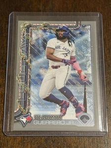 2025 Topps Holiday Baseball Grey Glitter Vladimir Guerrero Jr. - Bild 1 von 3