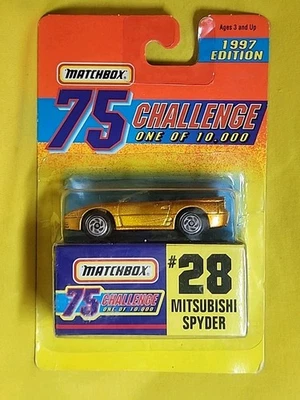 Matchbox Challenge 1996 Mitsubishi Spyder #28 como nuevo 🔥A4 Foto 1 de 4