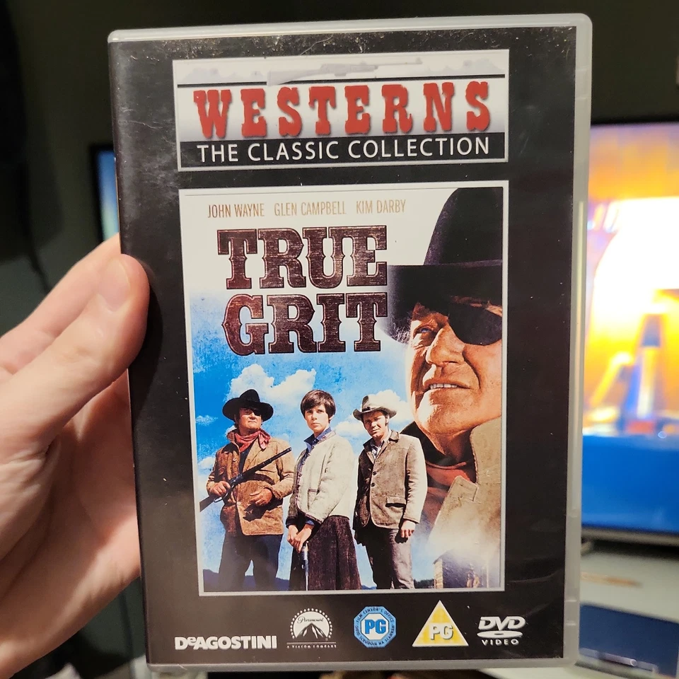 True Grit DVD Westerns The Classic Collection DeAgostini John Wayne NEW & Sealed - Image 1 of 1