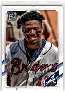 2021 Topps Ronald Acuna Jr #263 Photo Image Variation SP  - Picture 1 of 2