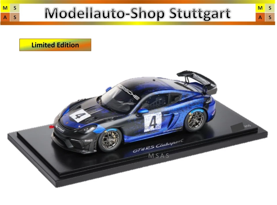 Porsche 718 Cayman GT4 RS Clubsport (982) – Edizione Limitata 300 - Spark 1:18 - Immagine 1 di 1