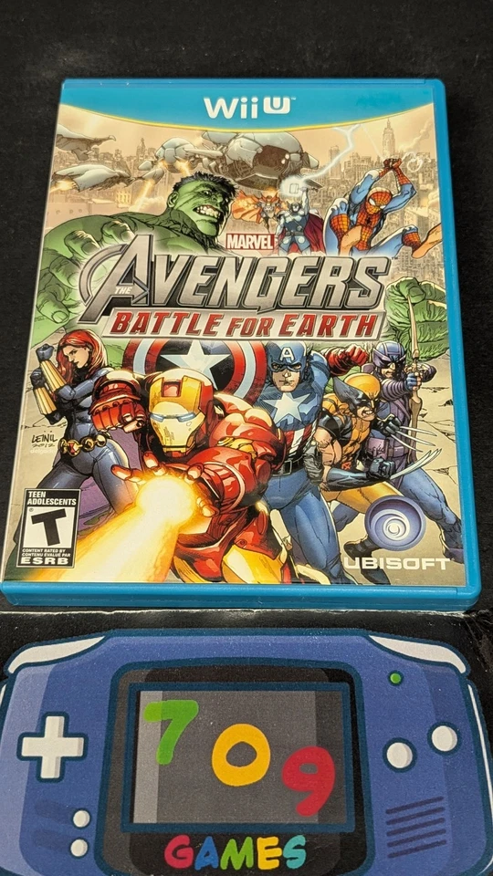 Marvel Avengers: Battle for Earth (Nintendo Wii U, 2012) Foto 1 de 1