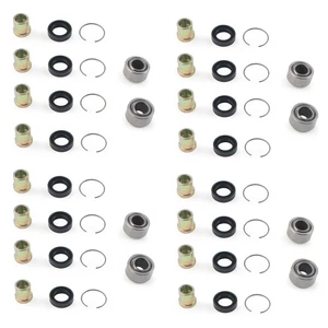 Front Upper Lower Left & Right A-Arm Bushing Pin Kit Fit Honda TRX300EX TRX300X - Picture 1 of 4