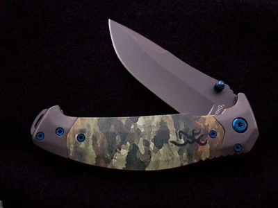 Browning Camo TDX Linerlock Pocket Knife - Image 1 of 3