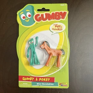 NEU Gumby & Pokey - Mini Set 3" - biegsam / beweglich - Actionfiguren - NJ Croce - Bild 1 von 1