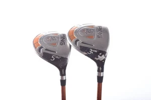 Ping G10 3W, 5W Fairway Wood Set RH Graphite Shaft Regular Flex - Picture 1 of 8