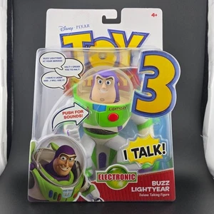 Disney Toy Story 3 Buzz Lightyear Deluxe Talking Figure 2009 Mattel New in Box - Picture 1 of 8