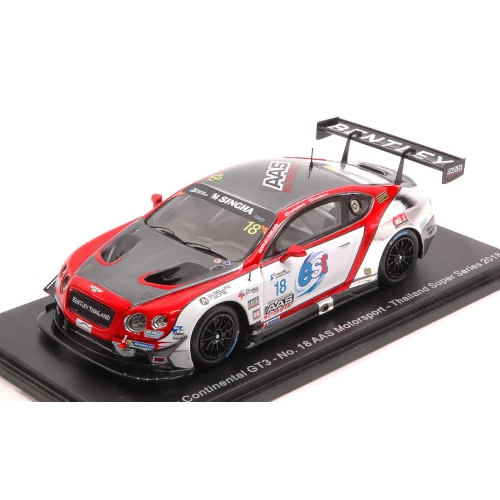BENTLEY CONTINENTAL GT3 N.18 THAILAND SUPER SERIES 2018 VUTTHIKORN-KANTADHEE 1:4 - Photo 1/1